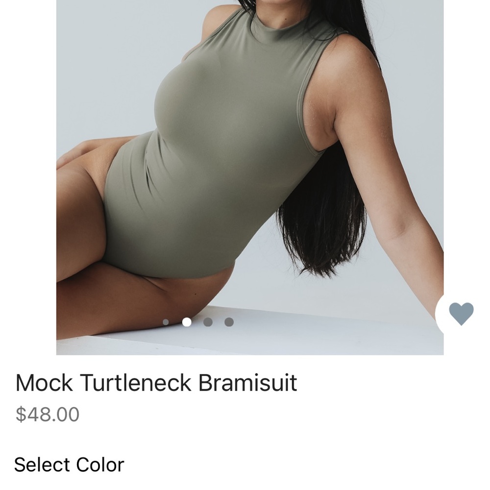 Mock Turtleneck Bramisuit - image 1